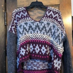 Free People hooded sweater